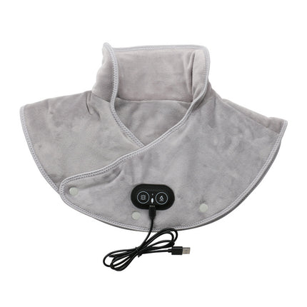 USA CALI Electric Heated Neck & Shoulder Pad – USB Heat Wrap for Pain Relief