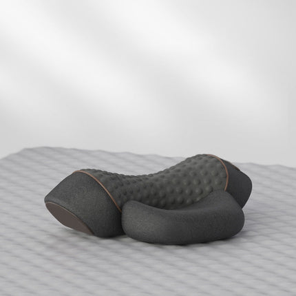Electric neck massage pillow heating vibration packaging and accessories