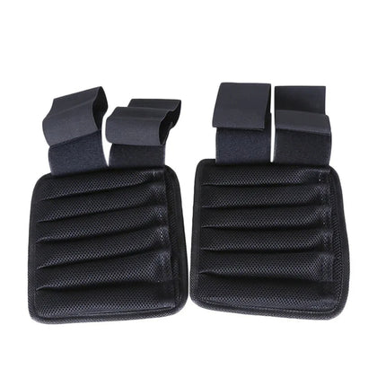 Adjustable weighted vest used for pull-ups and upper body strength training