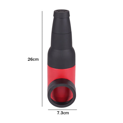 3 in 1 Stainless Steel Drink Cooler leak-proof lid seal close-up