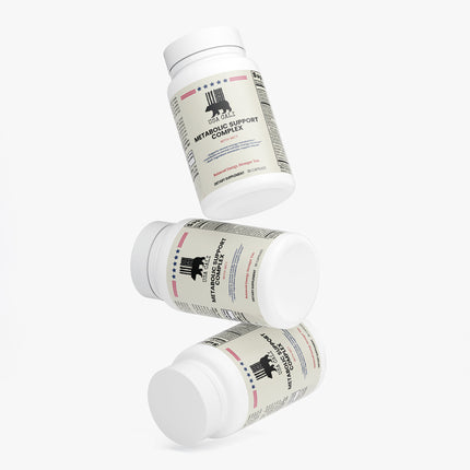 USA CALI MCT Metabolic Blend supplement facts panel – L-Carnitine, Chromium, CLA