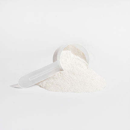 Grass-Fed Hydrolyzed Collagen Peptides powder container back label with supplement facts