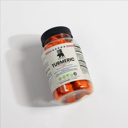 USA CALI Turmeric Gummies for Joint Support and Antioxidant Benefits - Front Label