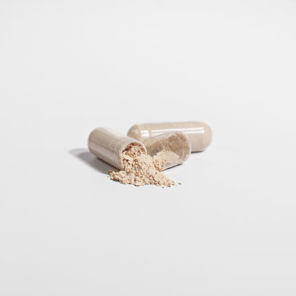 USA CALI Lion's Mane Mushroom supplement facts panel and dosage information