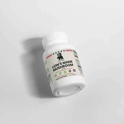 USA CALI Lion's Mane Mushroom nootropic supplement for mental clarity and focus