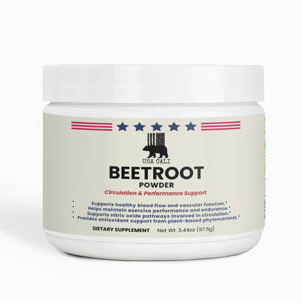 USA CALI Beetroot Powder for Circulation & Endurance