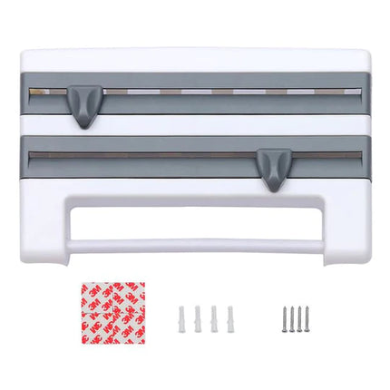 6-IN-1 Wall Mount Film Cutter front view with sleek modern design