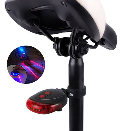 SourcetoHome Bicycle Laser Tail Light -  - front view