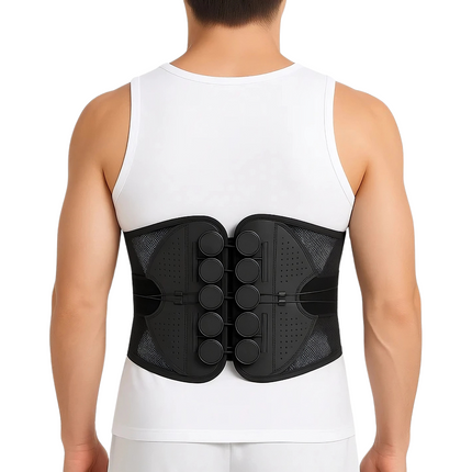 Prolift Adjustable Lumbar Belt size adjustment and closure system