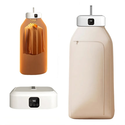 USA-CALI Portable Electric Travel Clothes Dryer