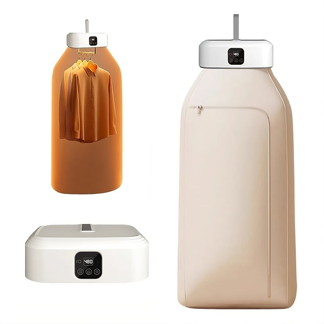 USA-CALI Portable Electric Travel Clothes Dryer