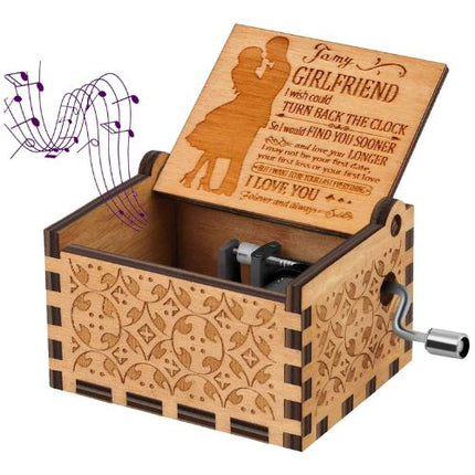 SourcetoHome Handmade Music Box -  - front view