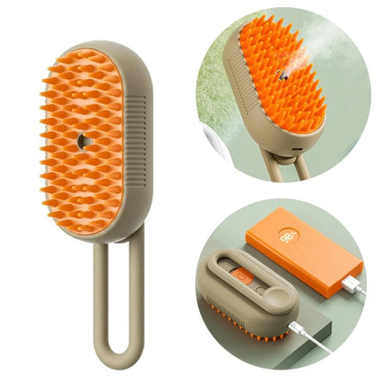 3 in 1 Cat Steam Brush Upgraded Version - main product view