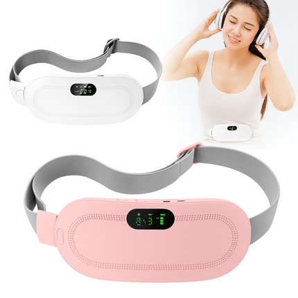 USA CALI - Menstrual Heating Belt – Electric Period Pain & Cramp Relief Massager