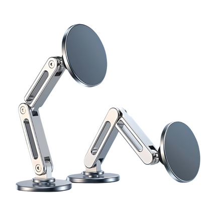 Magnetic MagSafe phone holder stand front view with sleek minimalist design
