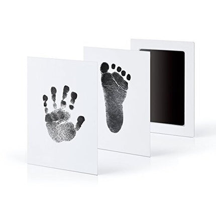 USA-CALI Safe Baby Footprint Keepsake Pad for newborn ink-free impressions