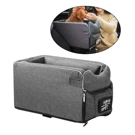 USA CALI Pet Car Armrest Seat - comfortable padded seat for pets in vehicle