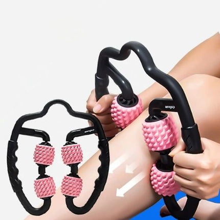 Massage Roller U Shape for neck and spine relief - ergonomic design