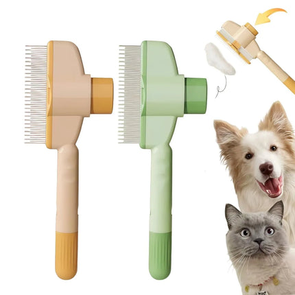 Pet Hair and Flea Comb for dogs and cats - fine tooth grooming tool