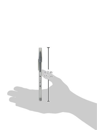 Round Stic Xtra Life Black Ballpoint Pens, 60-Count