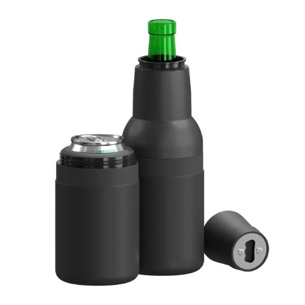 3 in 1 Stainless Steel Drink Cooler side profile showing sleek design