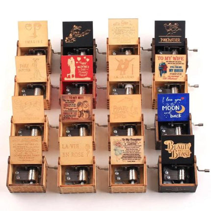 SourcetoHome Handmade Music Box - supplement facts label