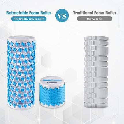 Retractable Massage Roller extended view showing full roller length