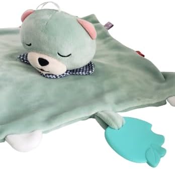 LittleNest NidoPequeño Teddy Bear Security Blanket, Soft Baby Lovey, Newborn Baby Gift — Baby & Toddler