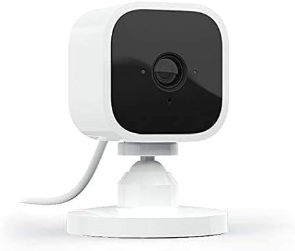 Compact Indoor Plug-In Smart Security Camera - White