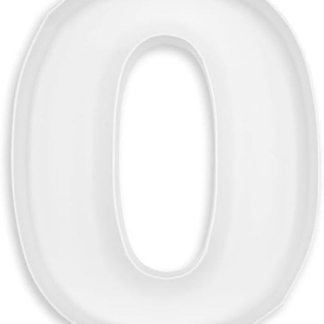 10 Inch Reusable Charcuterie Letter Box Tray White - image 1
