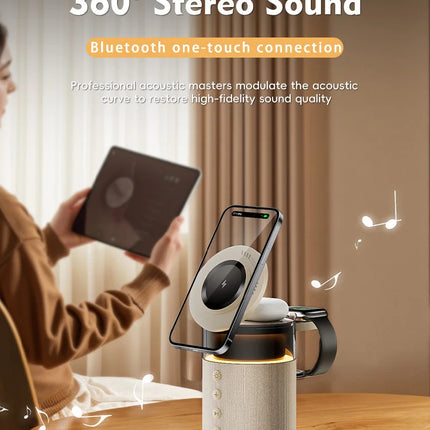 USA-CALI Magnetic Multi-Device Wireless Charger