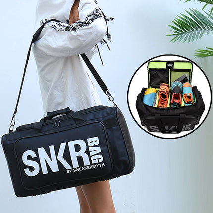 Athletes Sports Bag interior pockets and organized storage compartments