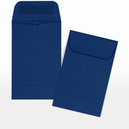 80 lb Navy #1 Coin Envelopes for Coin Collections