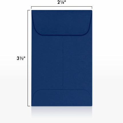 80 lb Navy #1 Coin Envelopes for Coin Collections