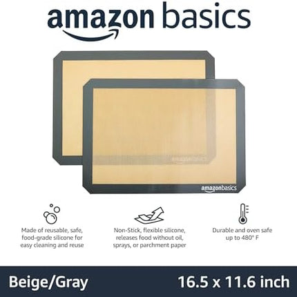 Amazon Basics Silicone Baking Mat - Close Up Texture