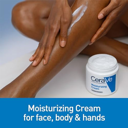 CeraVe Moisturizing Cream - texture and application