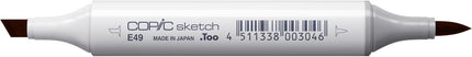 E49-Sketch Dark Bark Marker, 1 Count