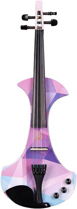 4/4 Electric Violin Set in Crystal Purple