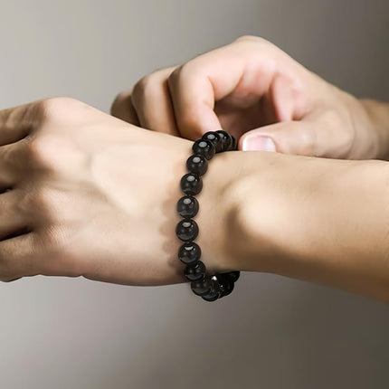 SourceToHome FuenteACasa 8mm Beaded Bracelets For Men Protection Bracelet For Women Chakra Feng — Home & Lifestyle