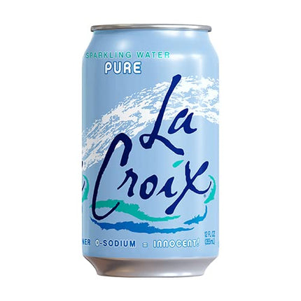 Pure Sparkling Water, 12 Fl Oz Cans, Pack of 12