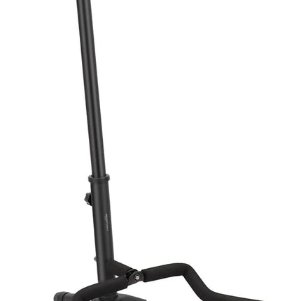 Height Adjustable Portable Foldable Guitar Stand, Black