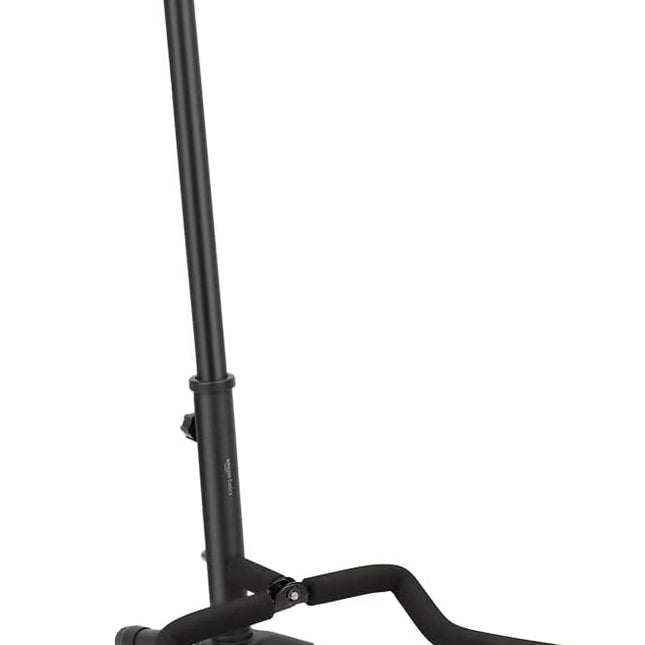 Height Adjustable Portable Foldable Guitar Stand, Black