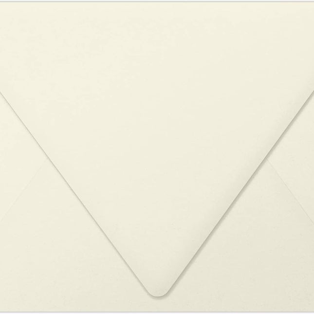 A7 Contour Flap Invitation Envelopes | 5 1/4" x 7 1/4" | Natural | 70lb Text | 50 Qty