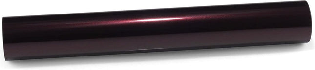 12 in x 60 in Rose Black Super Gloss Metallic Vinyl Wrap