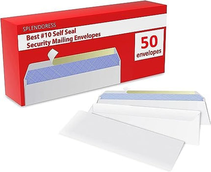 #10 Security Envelopes Self-Se - in use