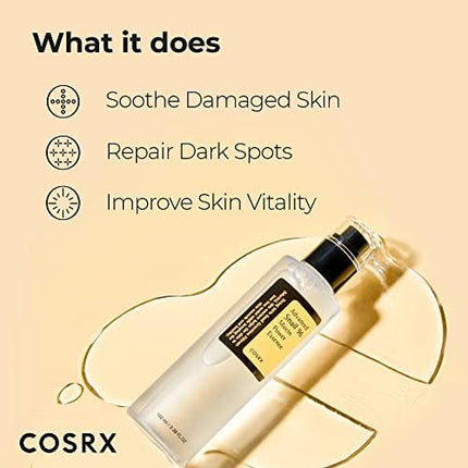 COSRX Snail Mucin before and after results korean skincare