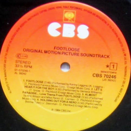 Footloose (Original Soundtrack) Vinyl Record