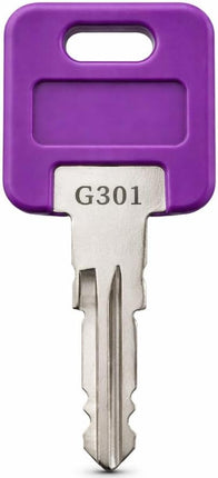 G363 Replacement Keys, 3 Pack, Compatible with RV Trailer Camper Locks, G301-G391 Code Series
