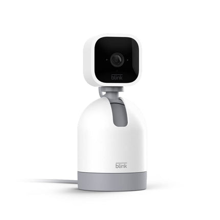Mini Pan-Tilt Indoor Plug-In Smart Security Camera in White