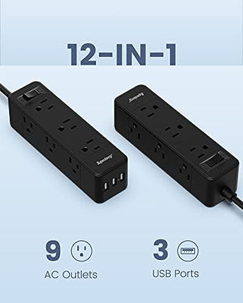 Power strip - outlet layout detail